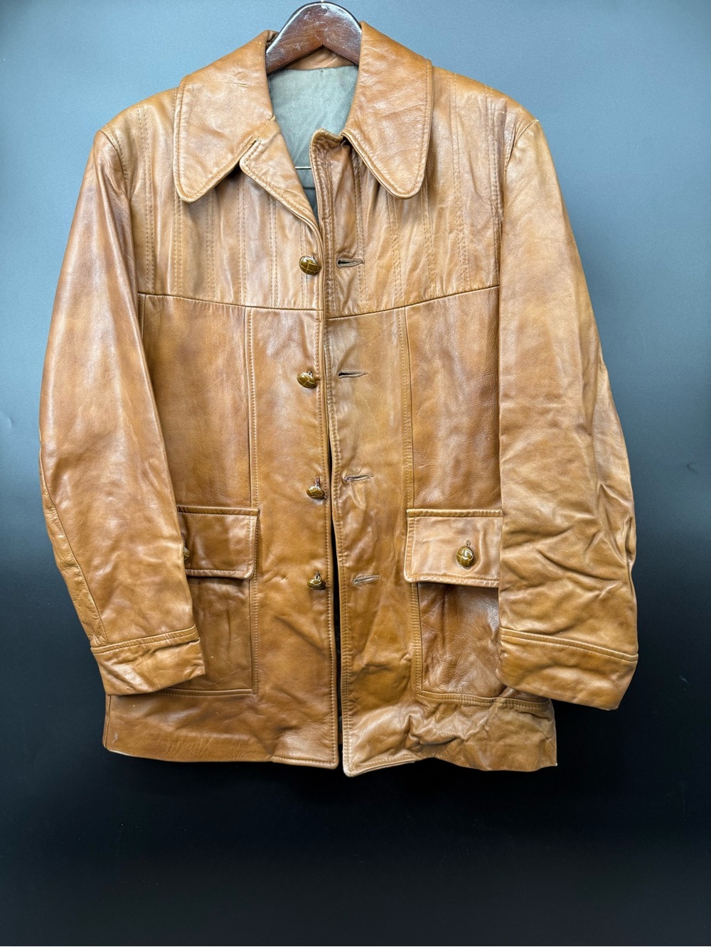 Vintage California Men’s Leather Jacket